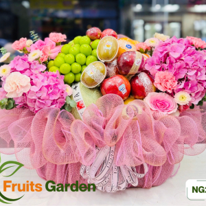 Giỏ trái cây hoa tươi NG212